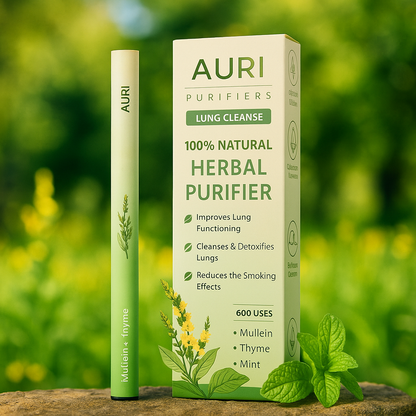 Auri Herbal Purifier - Herbal Smoke, 100% natural (Lung Cleanse)