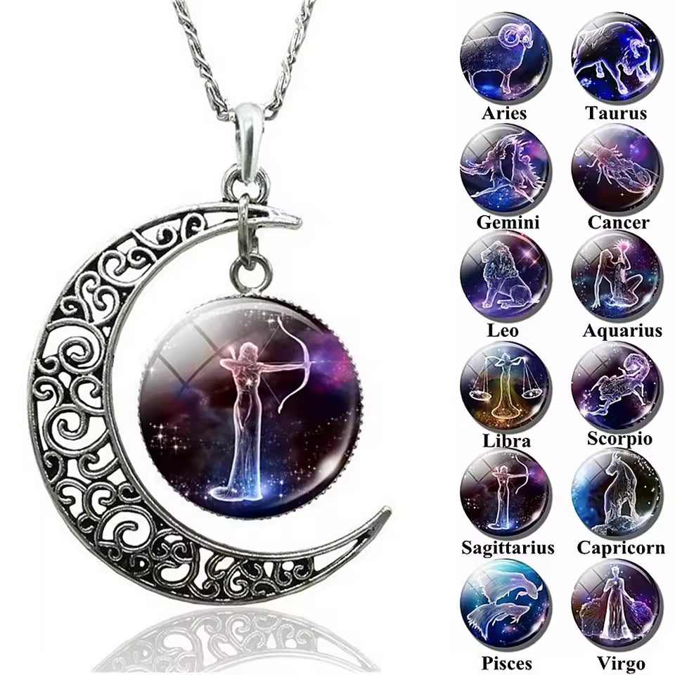 AstroCharm™ Zodiac Manifestation Necklace