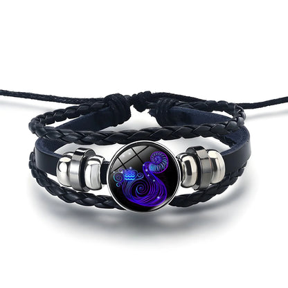 AstroCharm™ Abundance Manifestation Zodiac Bracelet
