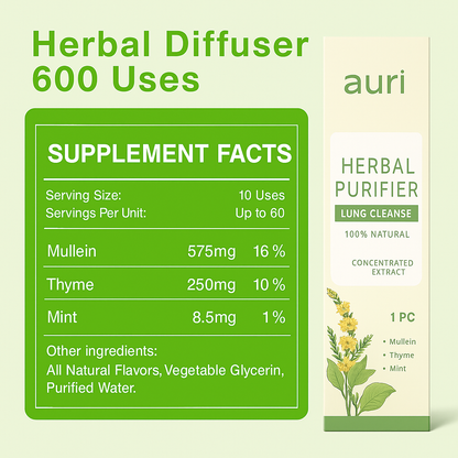 Auri Natural Wellness Diffuser (New Smoke-Free Technology)